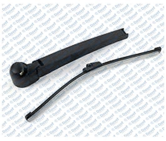 PLASTECH P12371 Arka Silecek Kolu  +Silecek Supurgesi + Kapak Fabia Roomster 14->